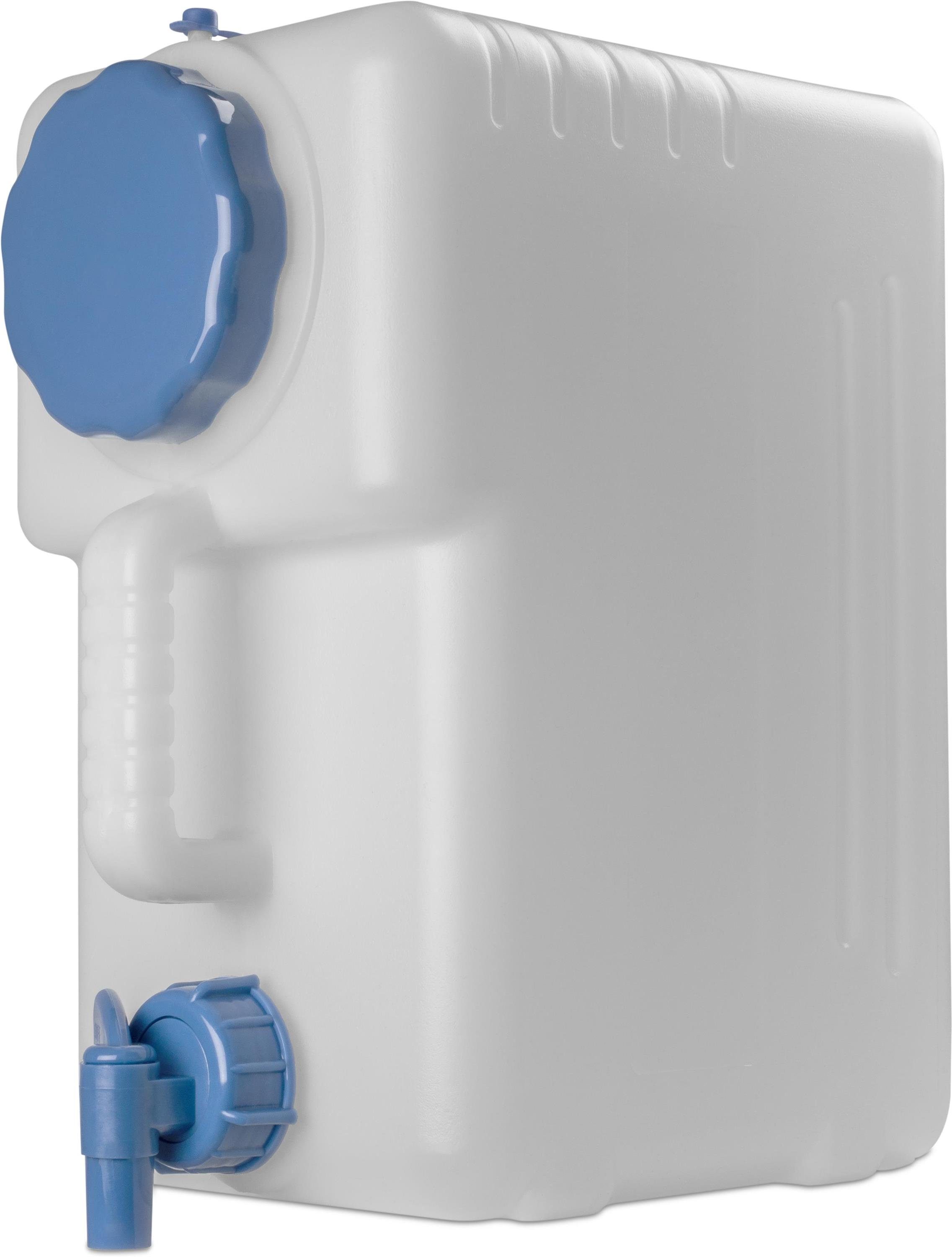 - Camping-Kanister Liter Lebensmittelecht St), Hahn normani Trinkwasserbehälter 15 Wasserkanister HD-PE Kanister mit Dispenser Wassertank (1