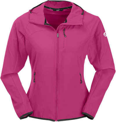 Maul Softshelljacke Mainau Jacke elastic+Kap. ROSE