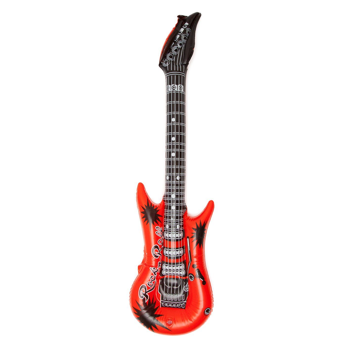 Goods+Gadgets Aufblasbares Partyzubehör Luftgitarre Rockstar, Air-Guitar Luft-Gitarren