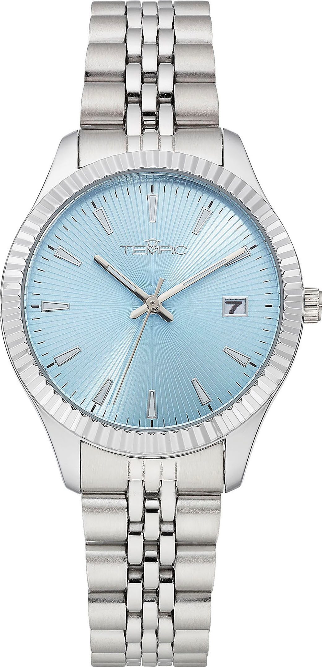 Tempic Quarzuhr, Armbanduhr, Damenuhr, Edelstahlarmband, analog, günstig online kaufen