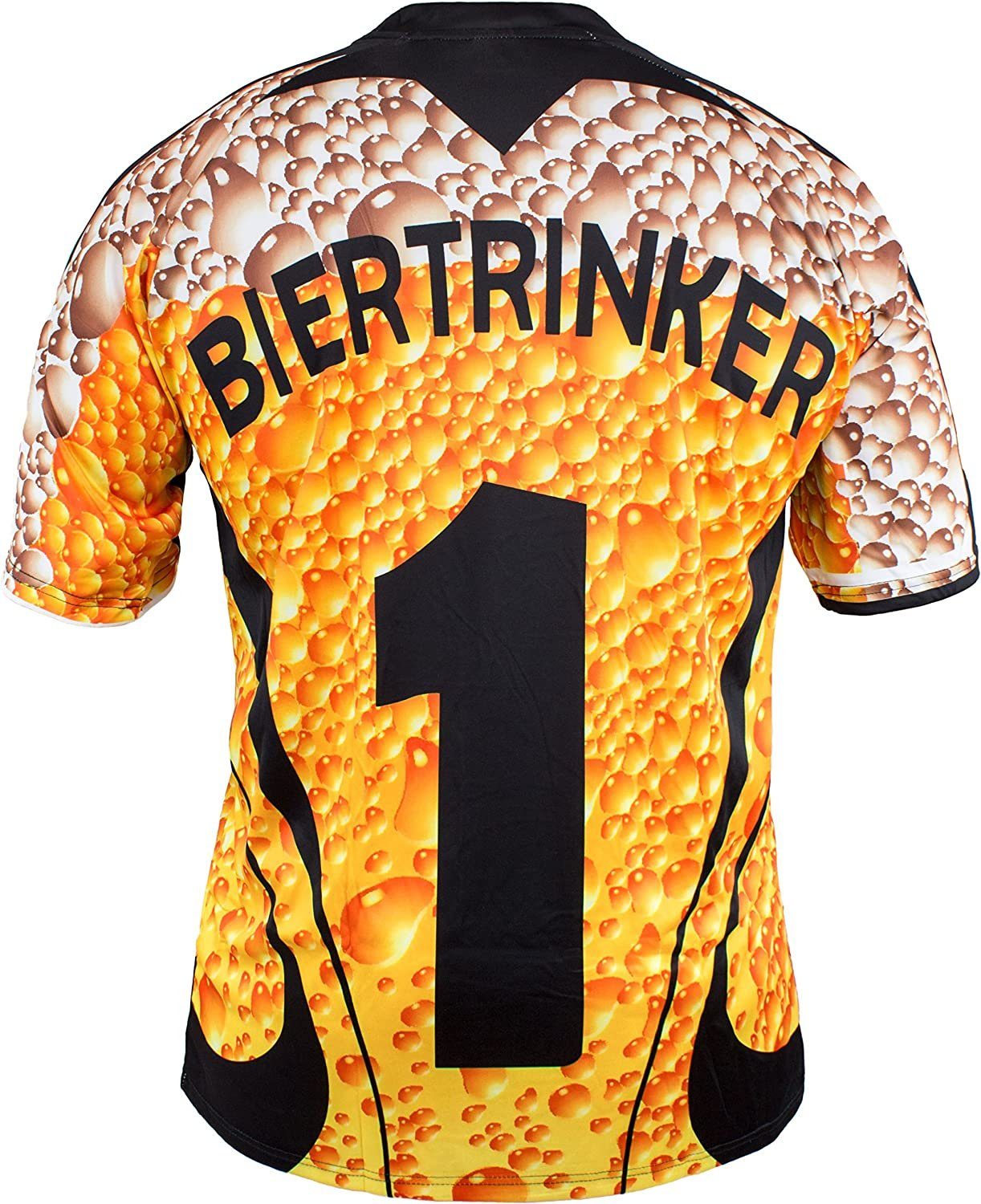 BRUBAKER T-Shirt Herren Bier Trikot - SOS Saufen ohne Sinn - #1 Biertrinker günstig online kaufen