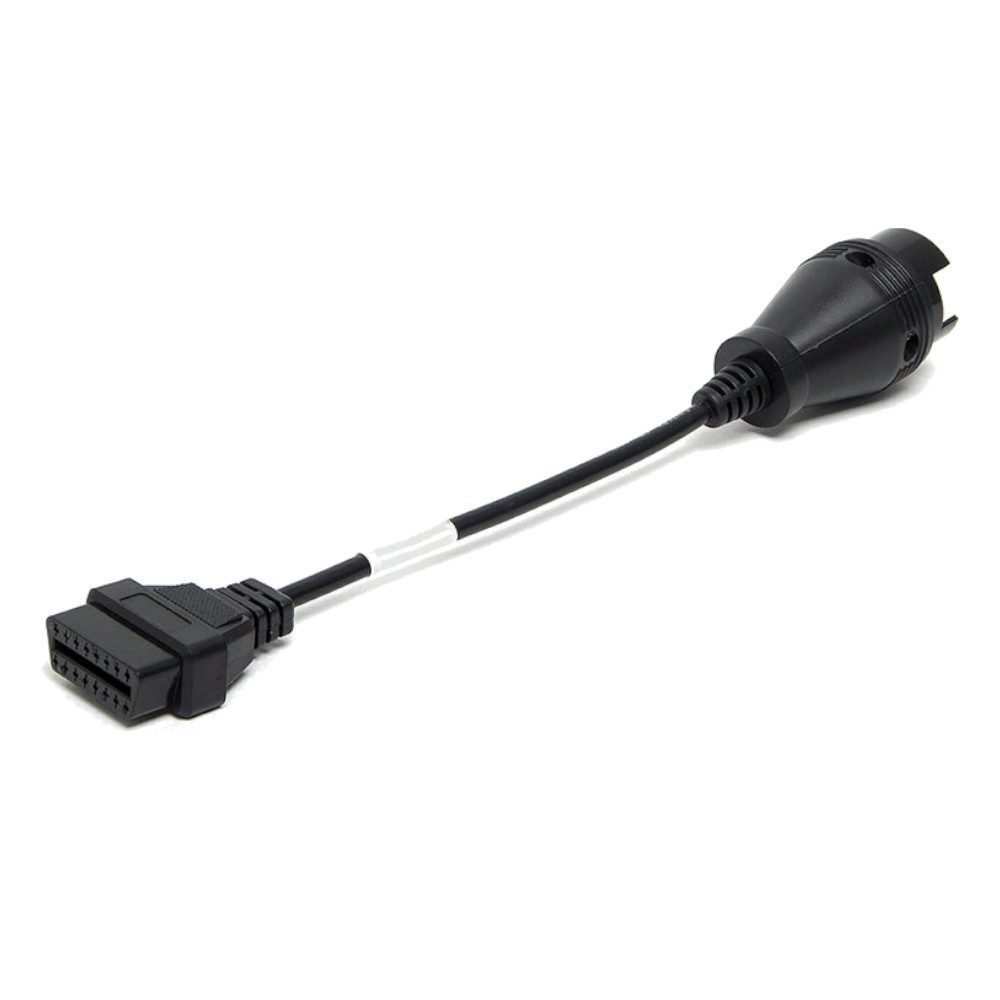 Trade-Shop OBD2 Adapter passend für Autocom VCI CDP/CDP+ Delphi DS150 DS150E KFZ-Adapter, 15.00 cm, Stecker A: OBD1 38pin Konektor für Iveco/ Stecker B: OBD2 16pin Buchse