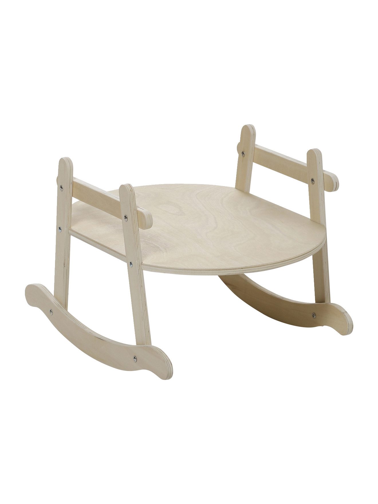 vertbaudet Puppen Accessoires-Set Puppenwiege MINI COCOON, Stoff/Holz FSC®