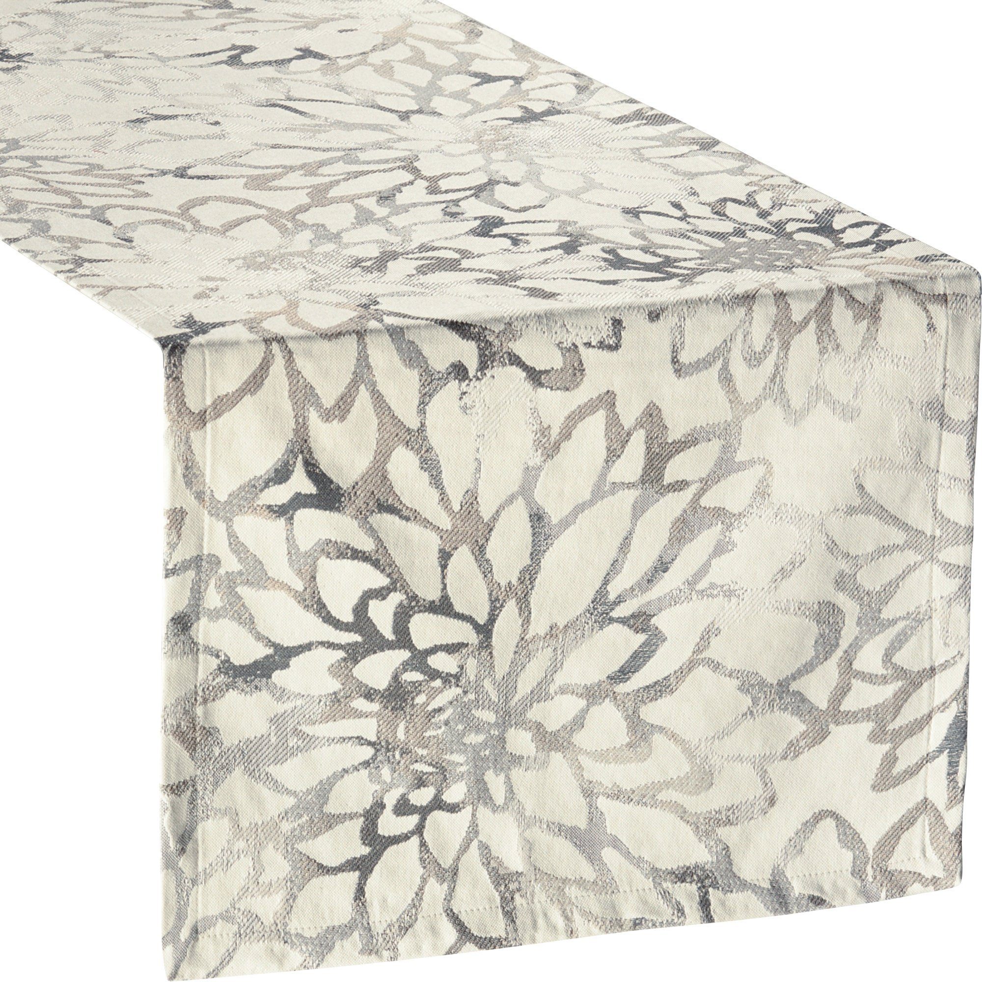 Tischläufer Hortensien Design – 84 X 122 Cm, 100% Polyester, Waschbar
