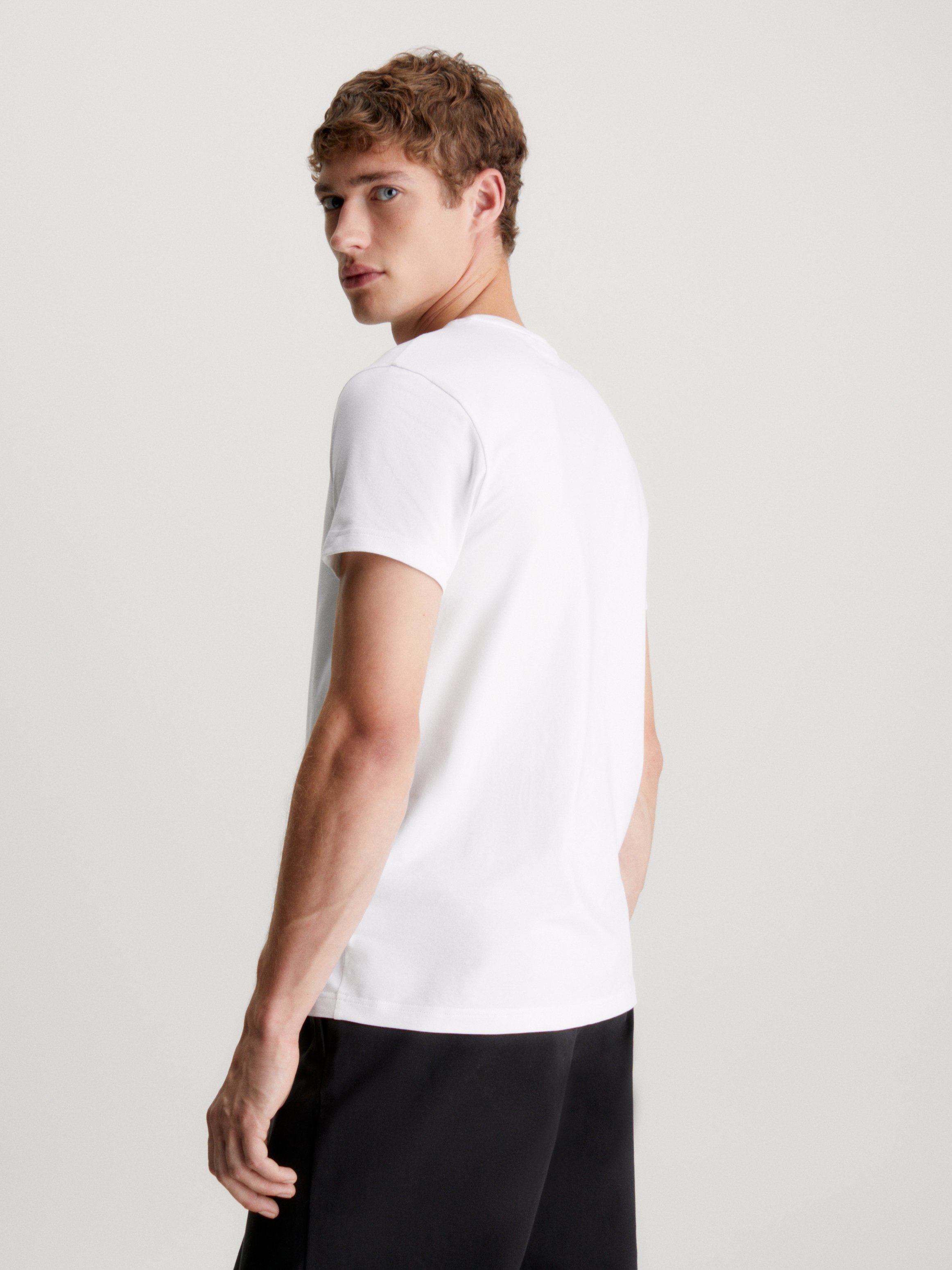 Calvin Klein T-Shirt STRETCH SLIM FIT günstig online kaufen
