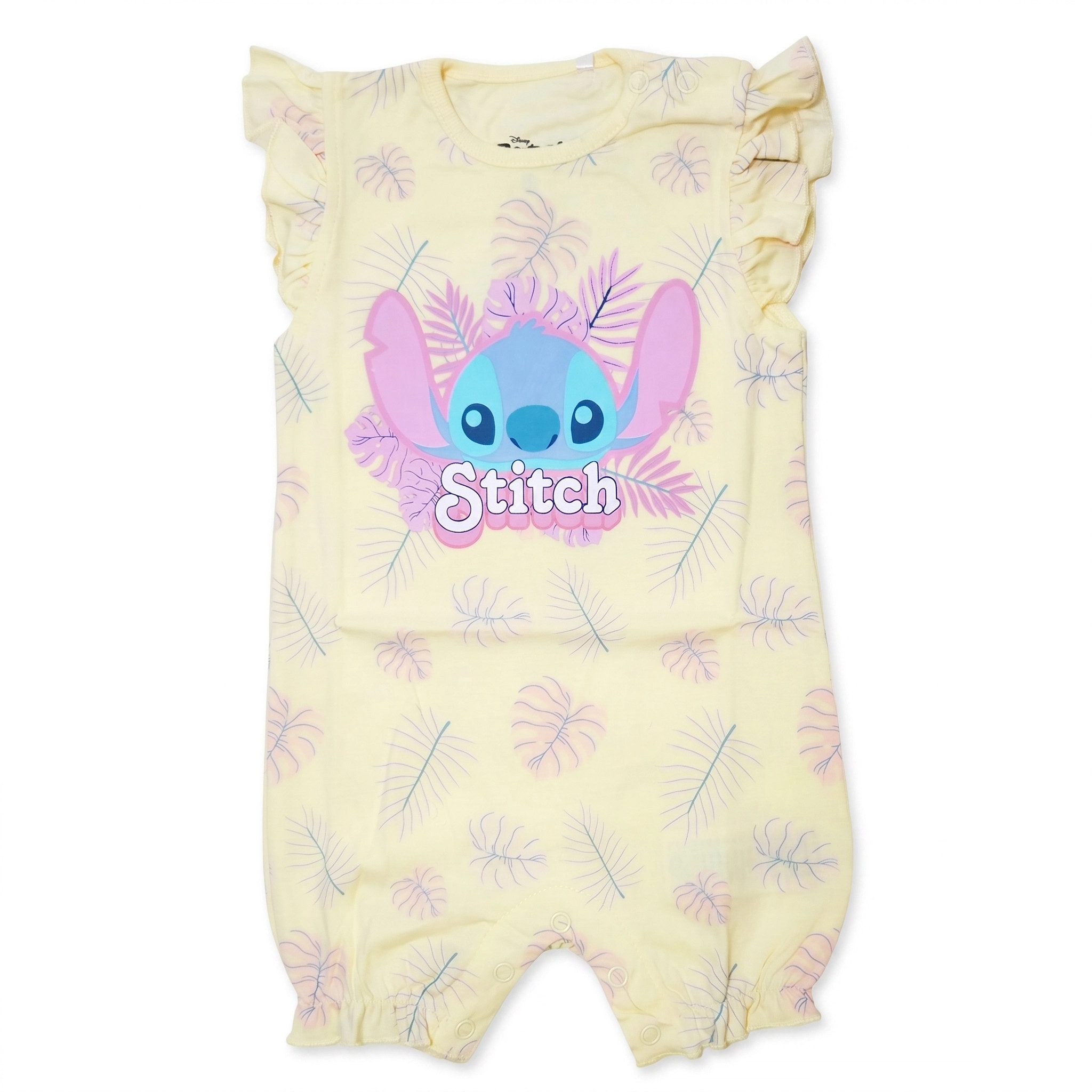 Disney Strampler Disney Lilo und Stitch Baby kurzarm Strampler Einteiler 100% Baumwolle, Gr. 62 bis 92