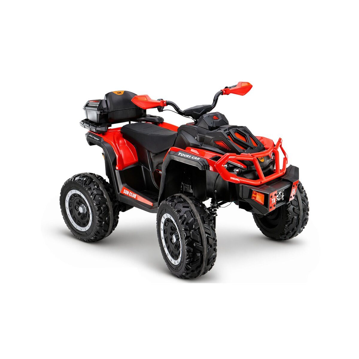 Wisam Elektro-Kinderauto XW-08 4x4 45W Akku-Quad, Rot