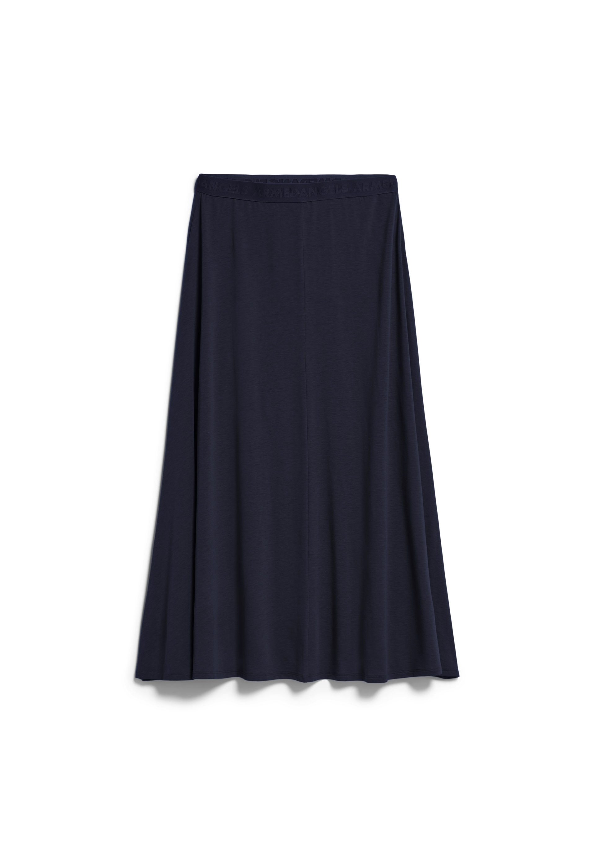 Armedangels Maxirock ILENIAA LARAA MIDI (1-tlg., Loose Fit) Jerseyrock aus TENCEL™ Lyocell Mix