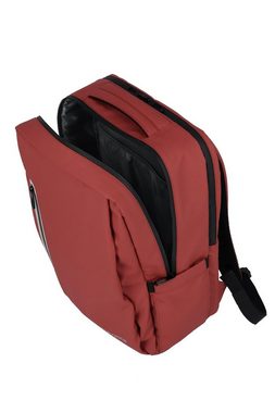 travelite Freizeitrucksack BASICS Boxy Rucksack, Rot