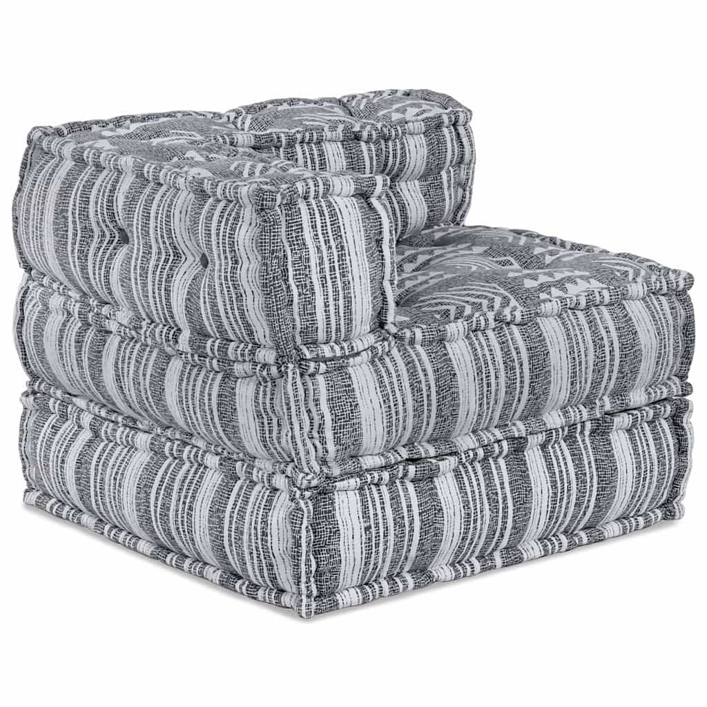 vidaXL Sitzauflage Kissen 2 pcs Grau günstig online kaufen