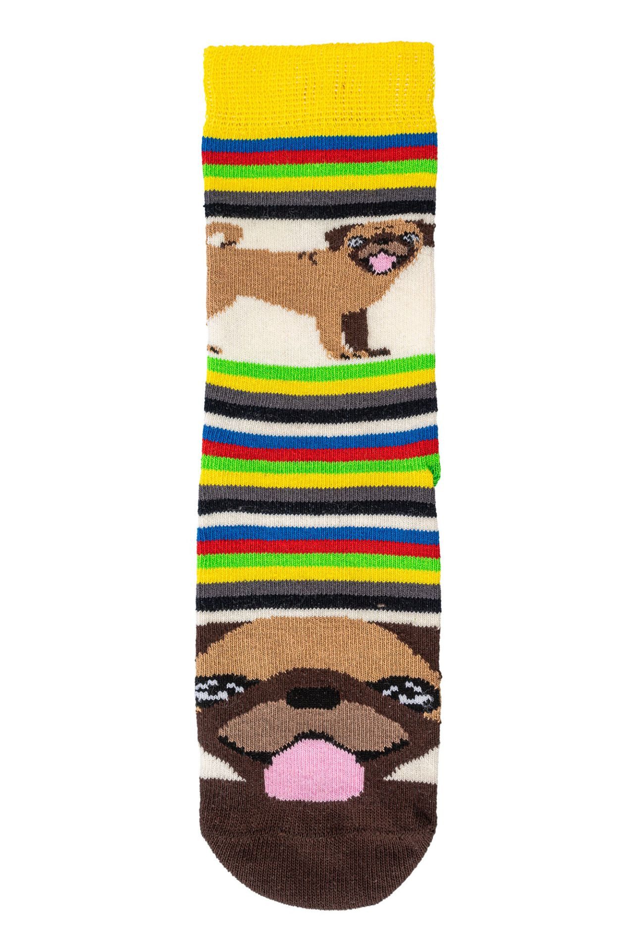 Wowerat Freizeitsocken 3 Paar weiche Kindersocken Lustige Hunde, für Jungen & Mädchen – Bild 4 von 5