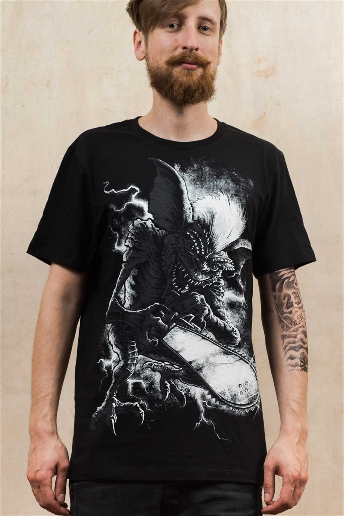 Print-Shirt Gremlins Herren -T-Shirt