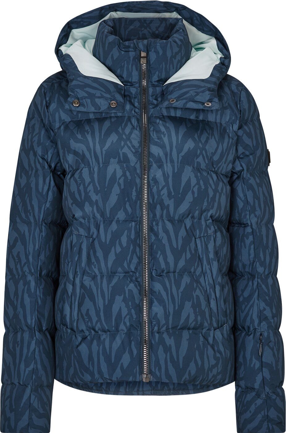 Skijacke TUSJA lady (jacket ski) leaves navy print