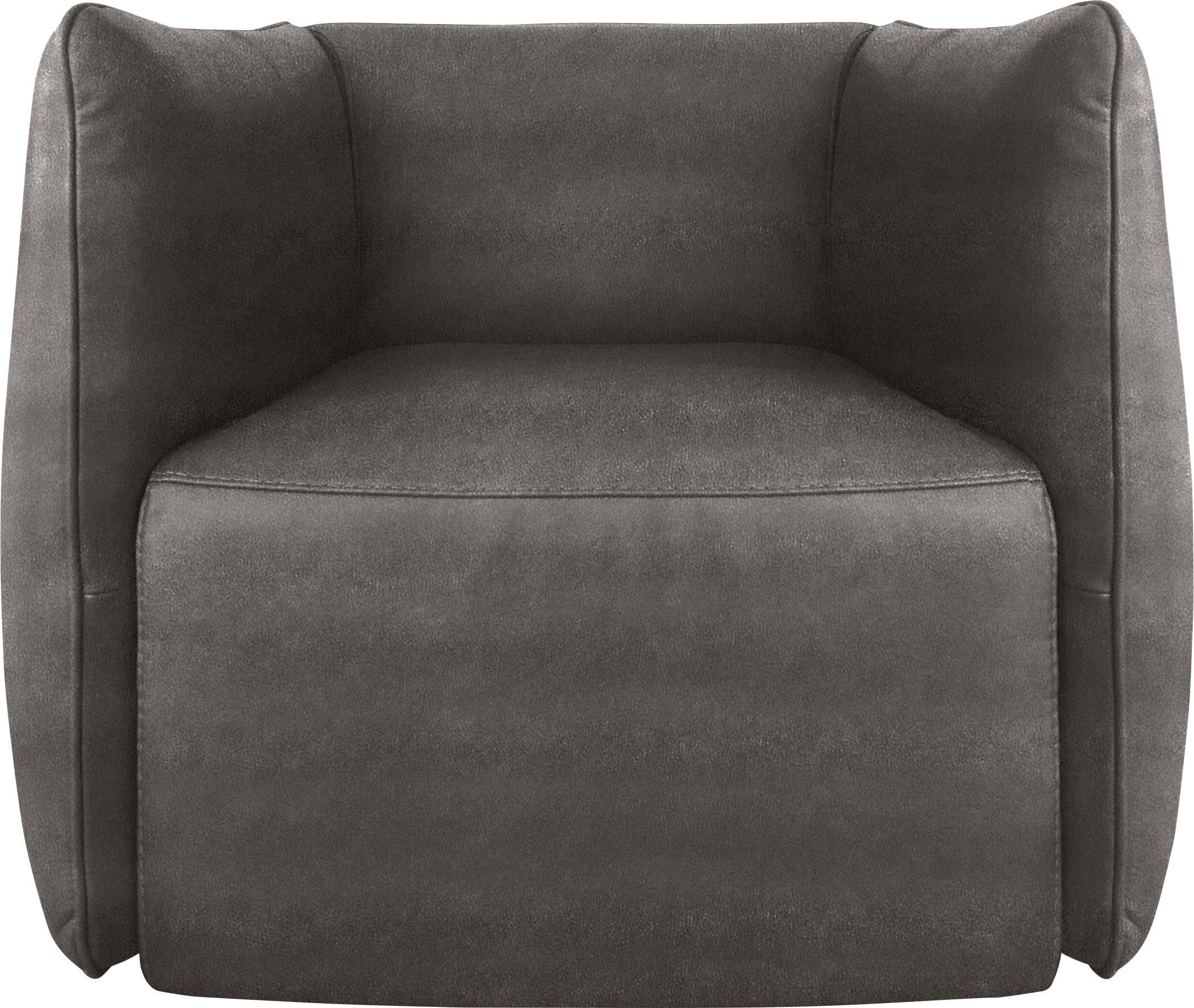 Egoitaliano Sessel Ludo Loungesessel, Designsessel, Clubsessel, elegant und zeitlos, mit tollem Sitzkomfort, Solitärsessel