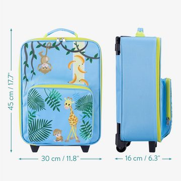 Navaris Kinderkoffer Kinder Trolley Koffer mit 2 Rollen - Leichter Reisekoffer Handgepäck