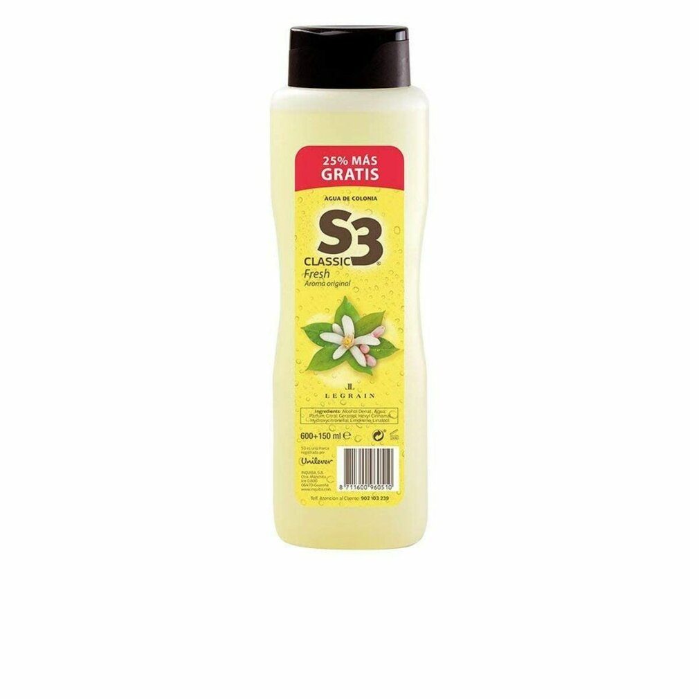 S3 Eau de Cologne S-3 CLASSIC FRESH cologne 25% +