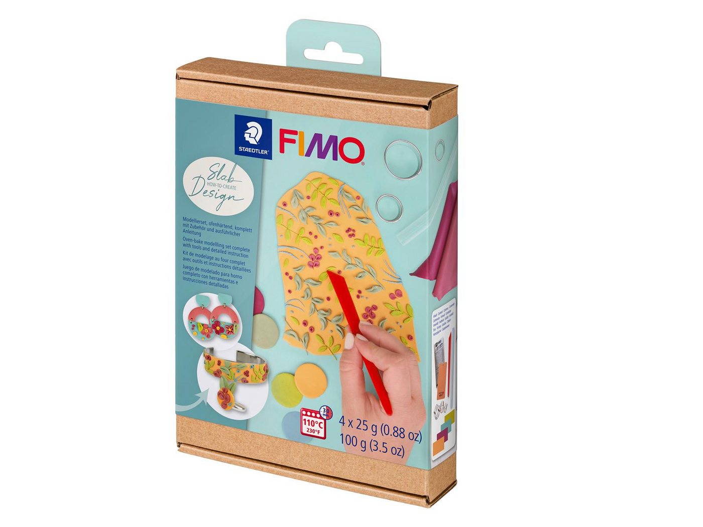 Thumbnail - STAEDTLER Modelliermasse STAEDTLER FIMO Modeliermasse Slab Design - Ofenhärtend