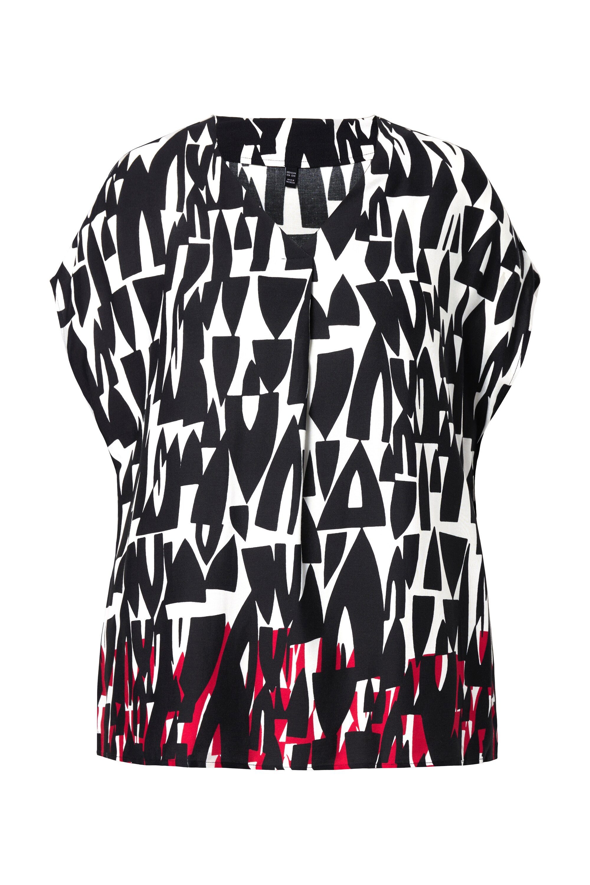 Ulla Popken Tunika Bluse Boote Oversized günstig online kaufen