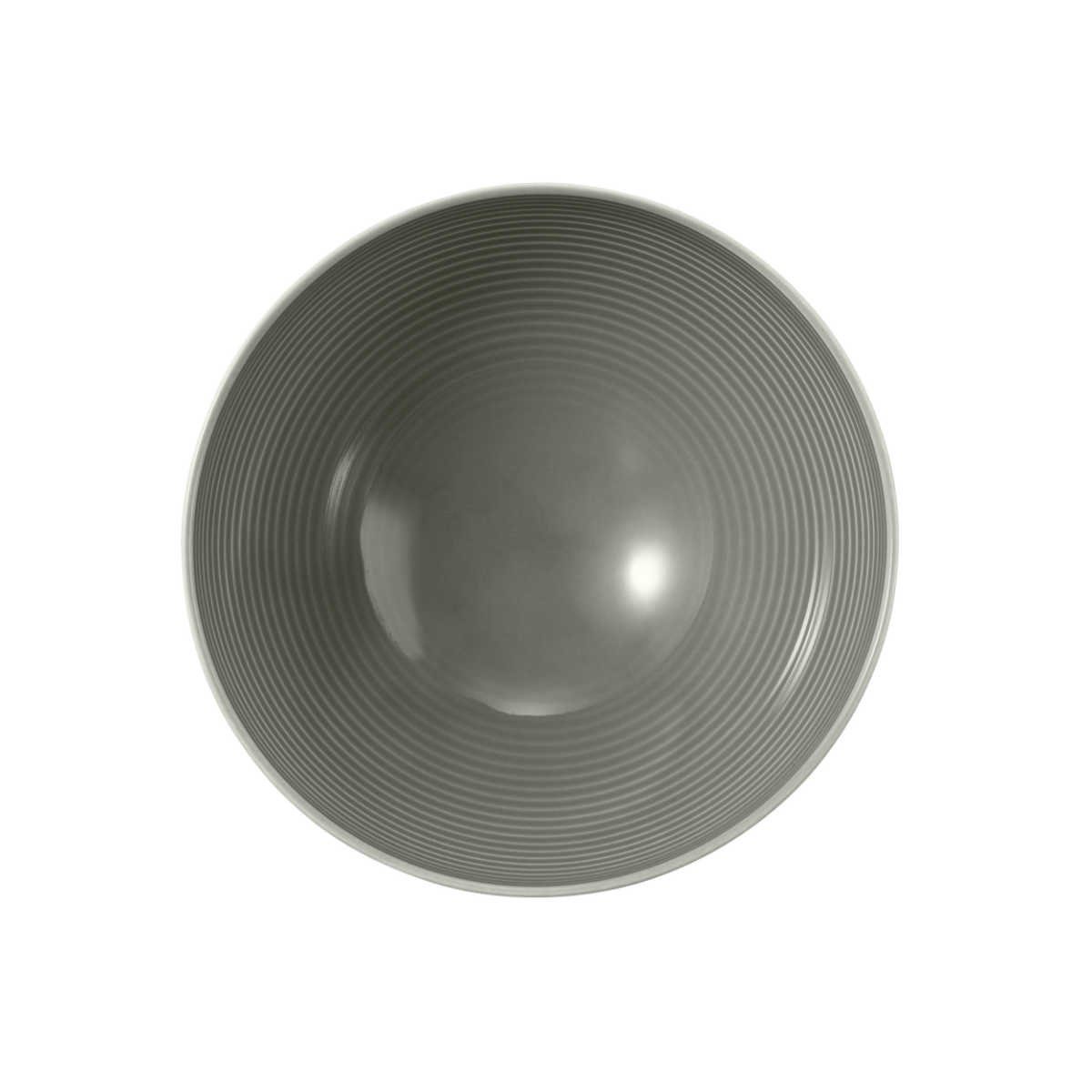 Seltmann Weiden Schüssel Beat Perlgrau, Porzellan, 15,5 cm