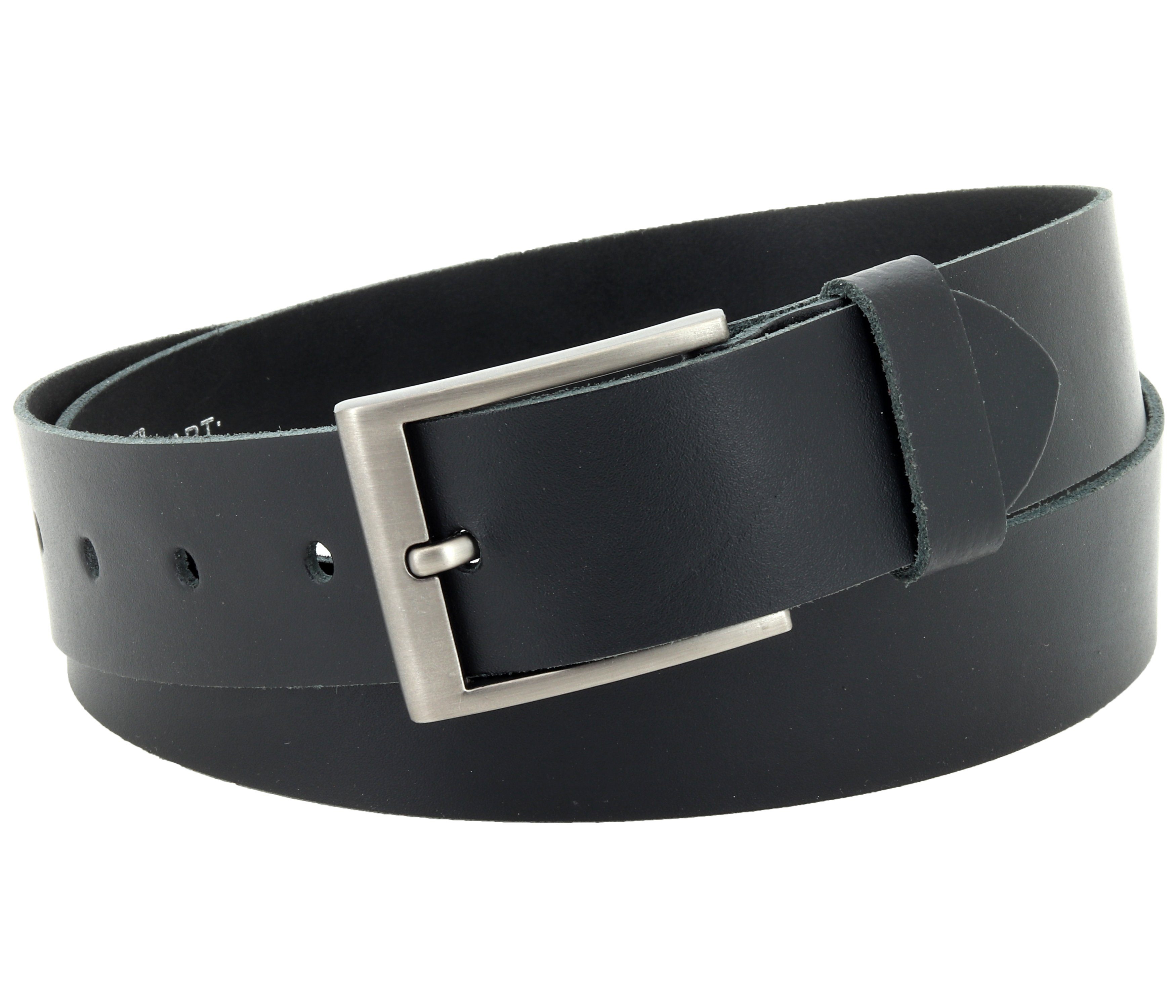 COLOGNEBELT Ledergürtel OM532-SL-Schwarz MADE IN GERMANY, günstig online kaufen
