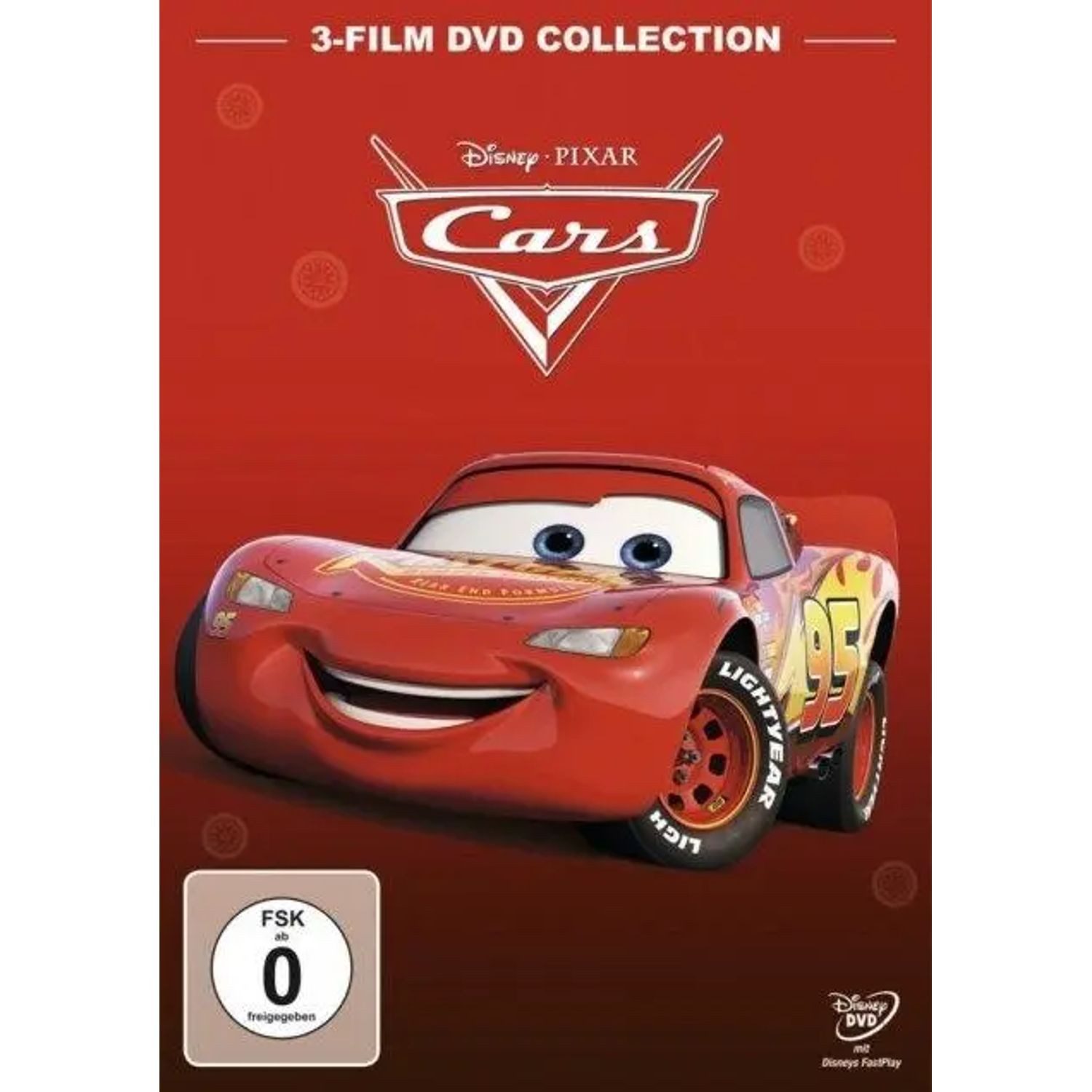 Walt Disney DVD Cars 1+2+3