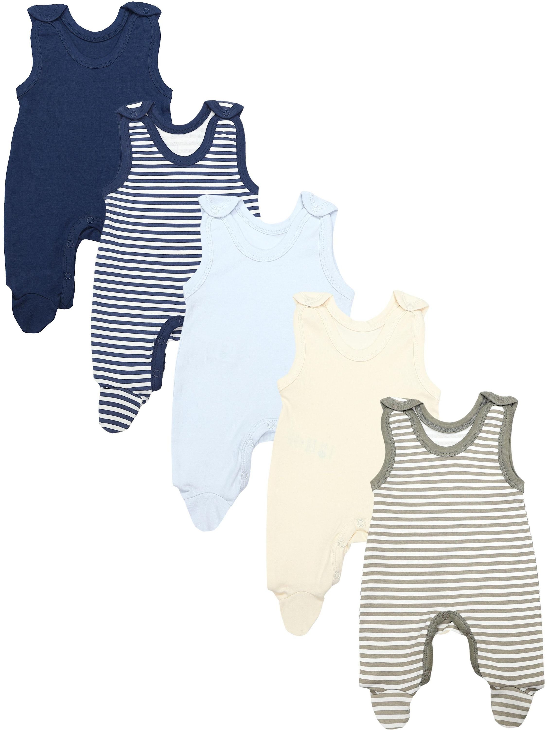 TupTam Strampler TupTam Baby Unisex Strampler mit Aufdruck Spruch 5er Pack