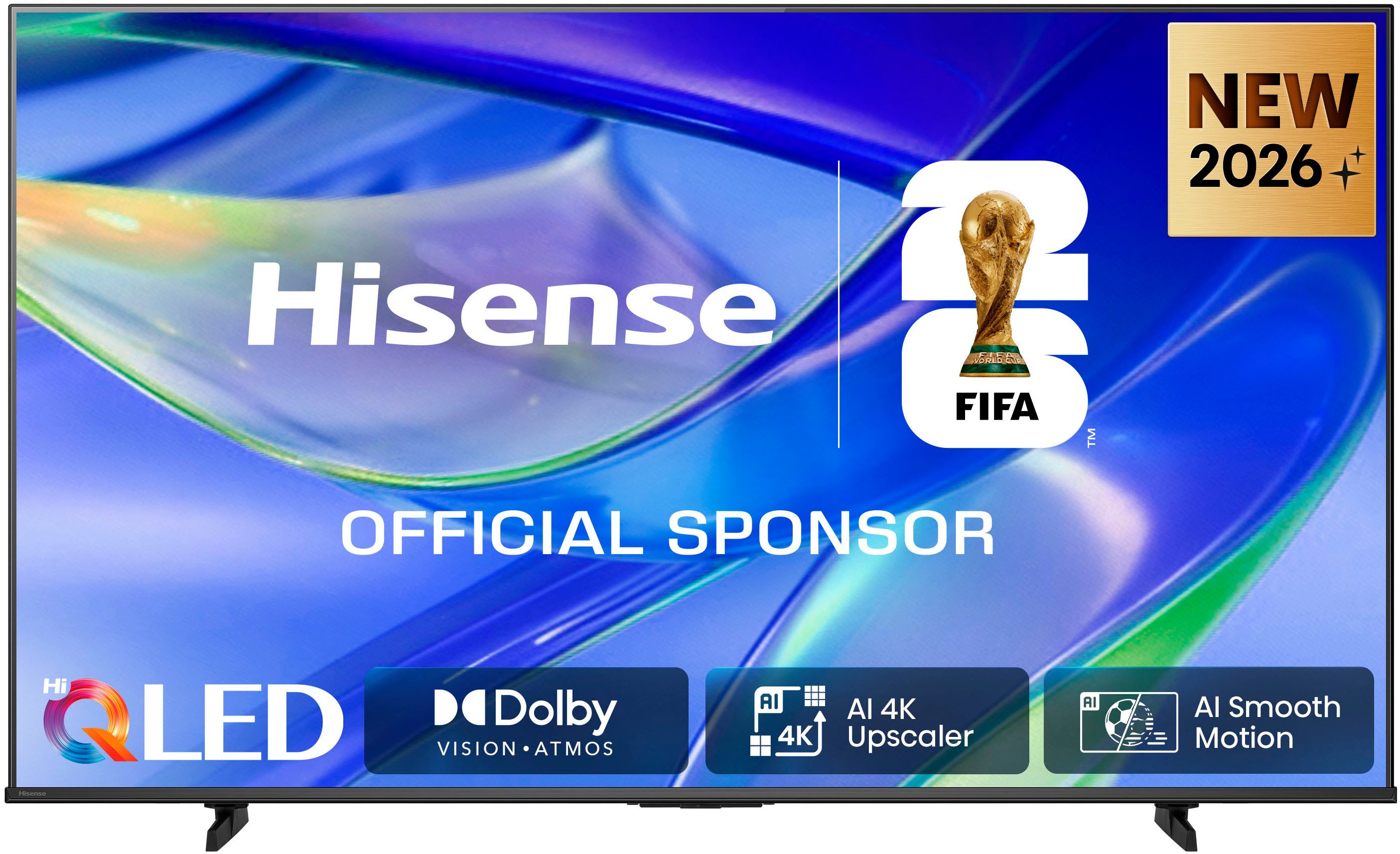 Hisense 43E7S QLED-Fernseher (108 cm/43 Zoll, 4K Ultra HD, Smart-TV)