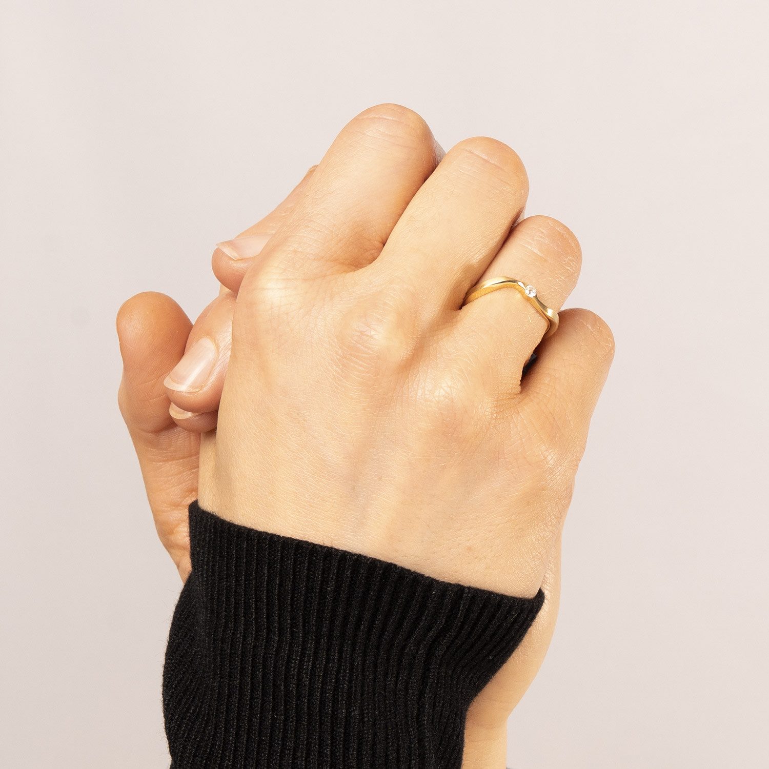 trendor Goldring DamenGold 333/8K mit Zirkonia günstig online kaufen