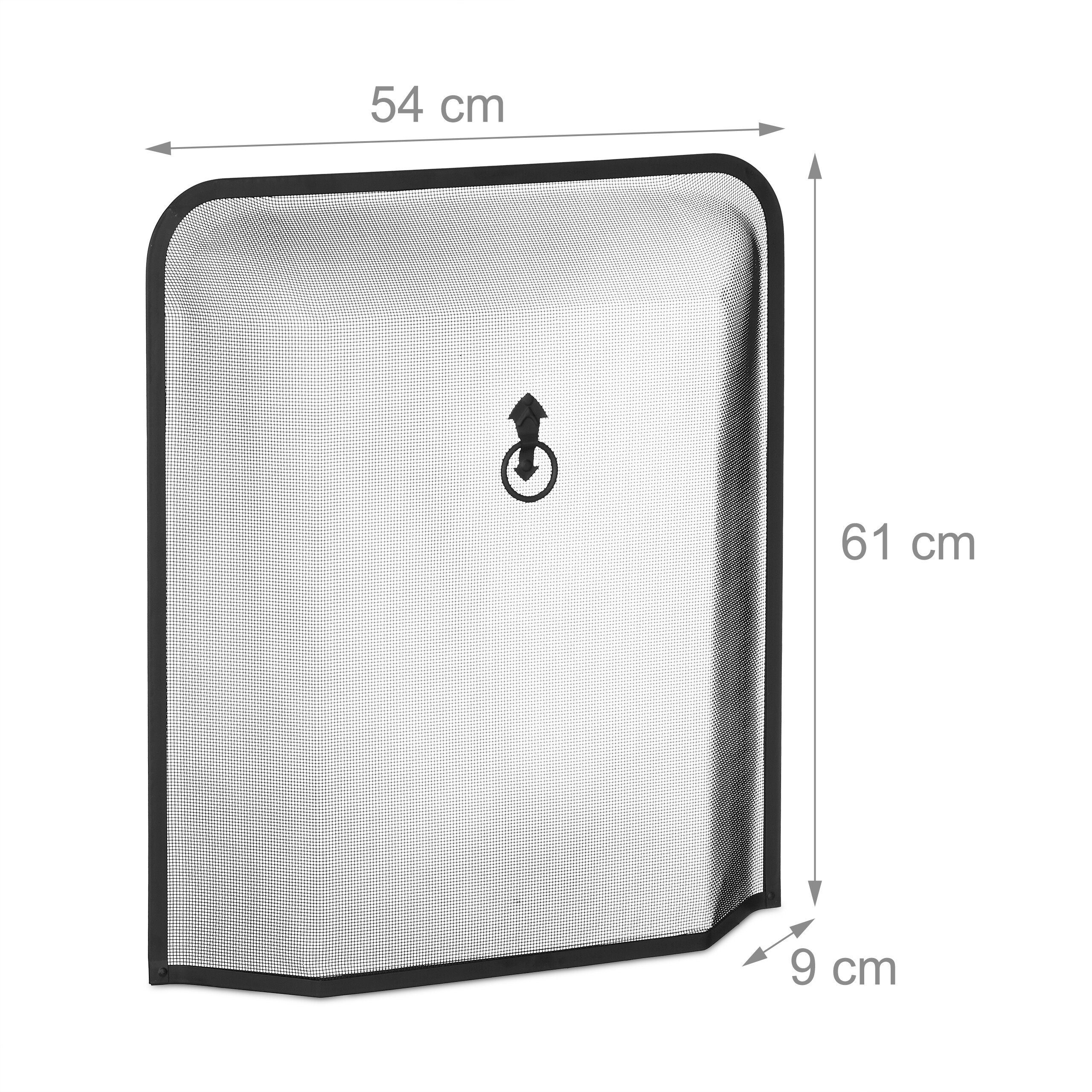 relaxdays Funkenschutzgitter Kami