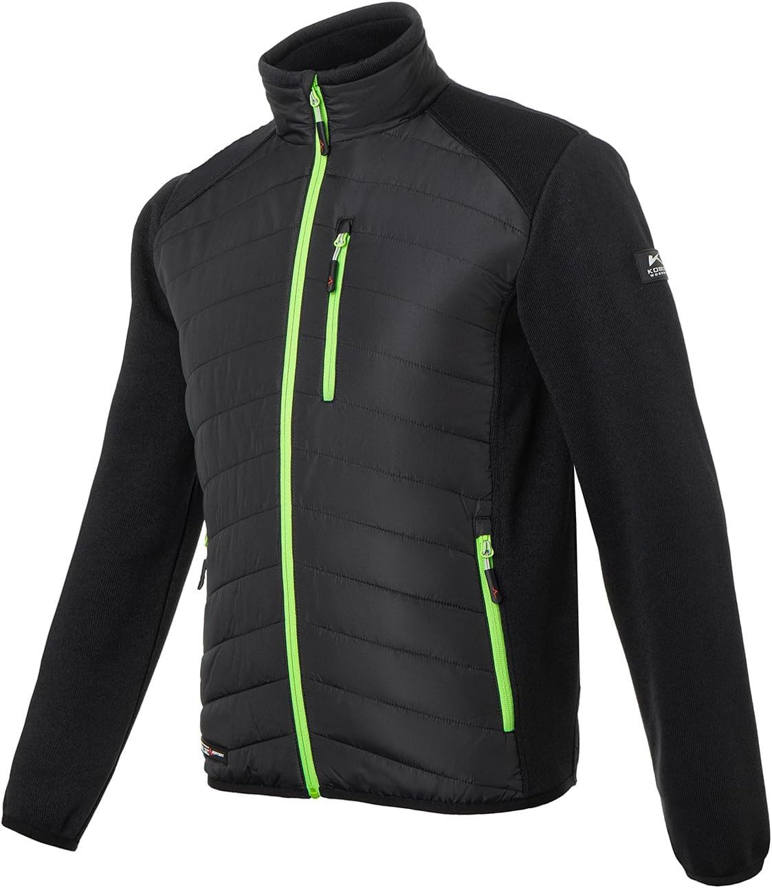 Kübler Arbeitsjacke workwear Hybridjacke PULSE TECH schwarz Übergangsjacke
