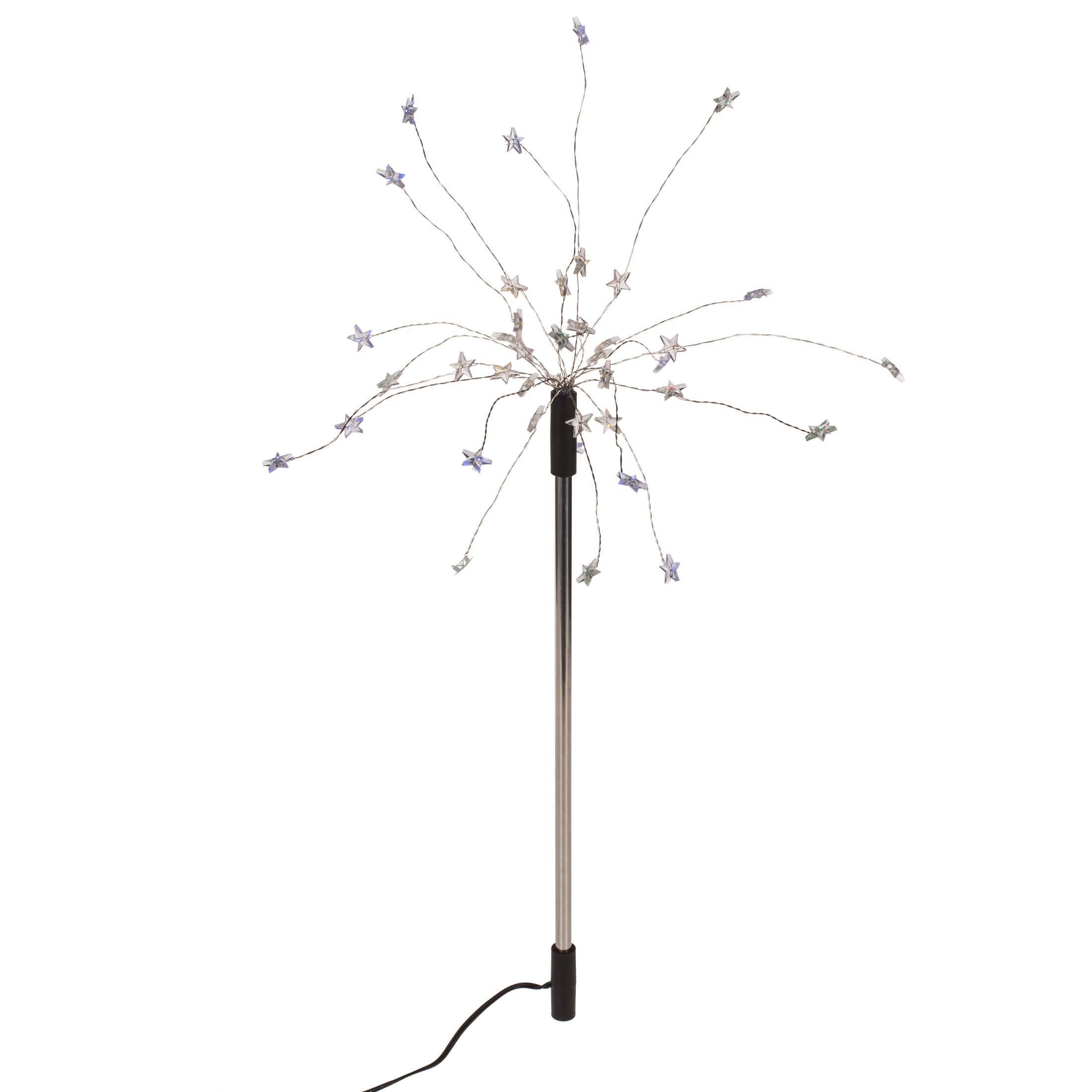 Out of the Blue LED Dekolicht LED Gartenstecker Sternenhimmel bunt mit Timer, Batteriebetrieb, Timerfunktion, Ein-/Ausschalter, LED, mit 6-Std. Timer, IP44, 40 LEDs
