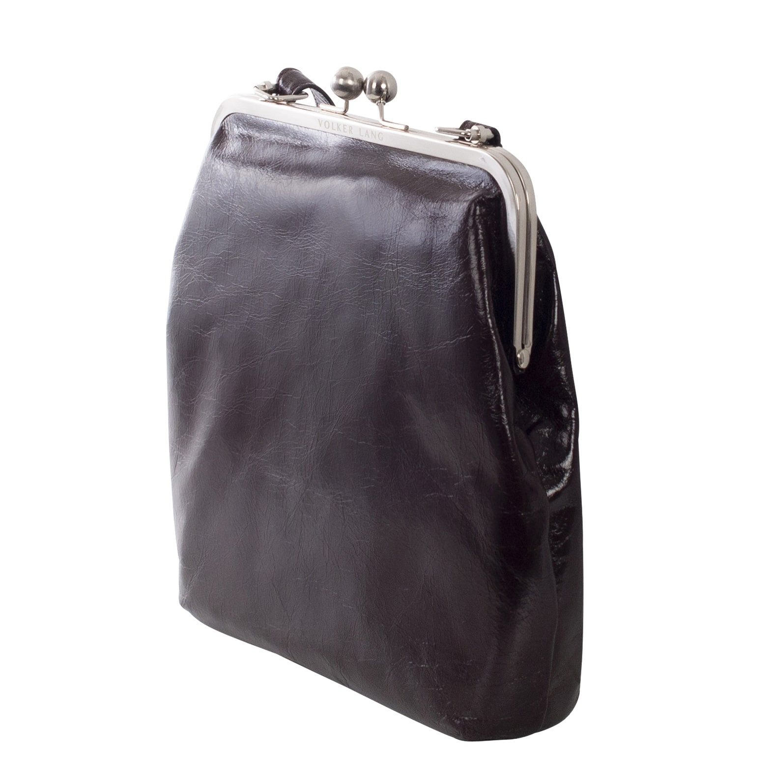 VOLKER LANG Schultertasche MATA  Elegante Damen Bügeltasche aus italienisch günstig online kaufen