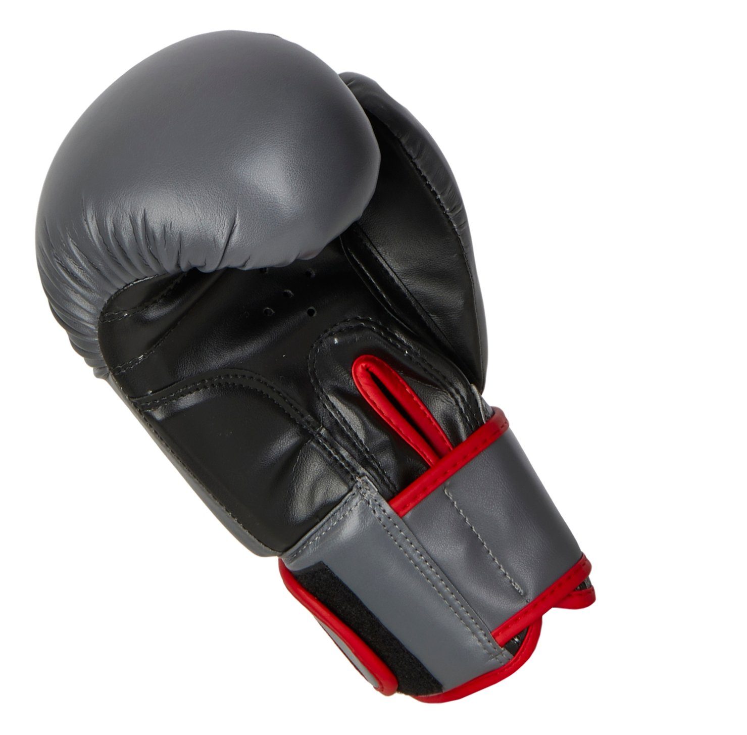 BAY-Sports Boxhandschuhe Future Box-Handschuhe Kickboxen dunkelgrau Boxen