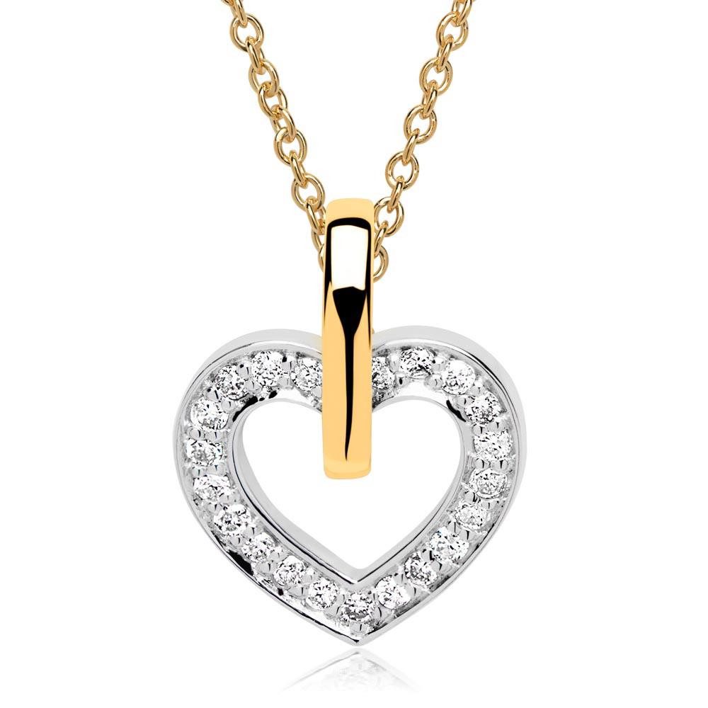 Unique Kettenanhänger Diamantanhänger ...