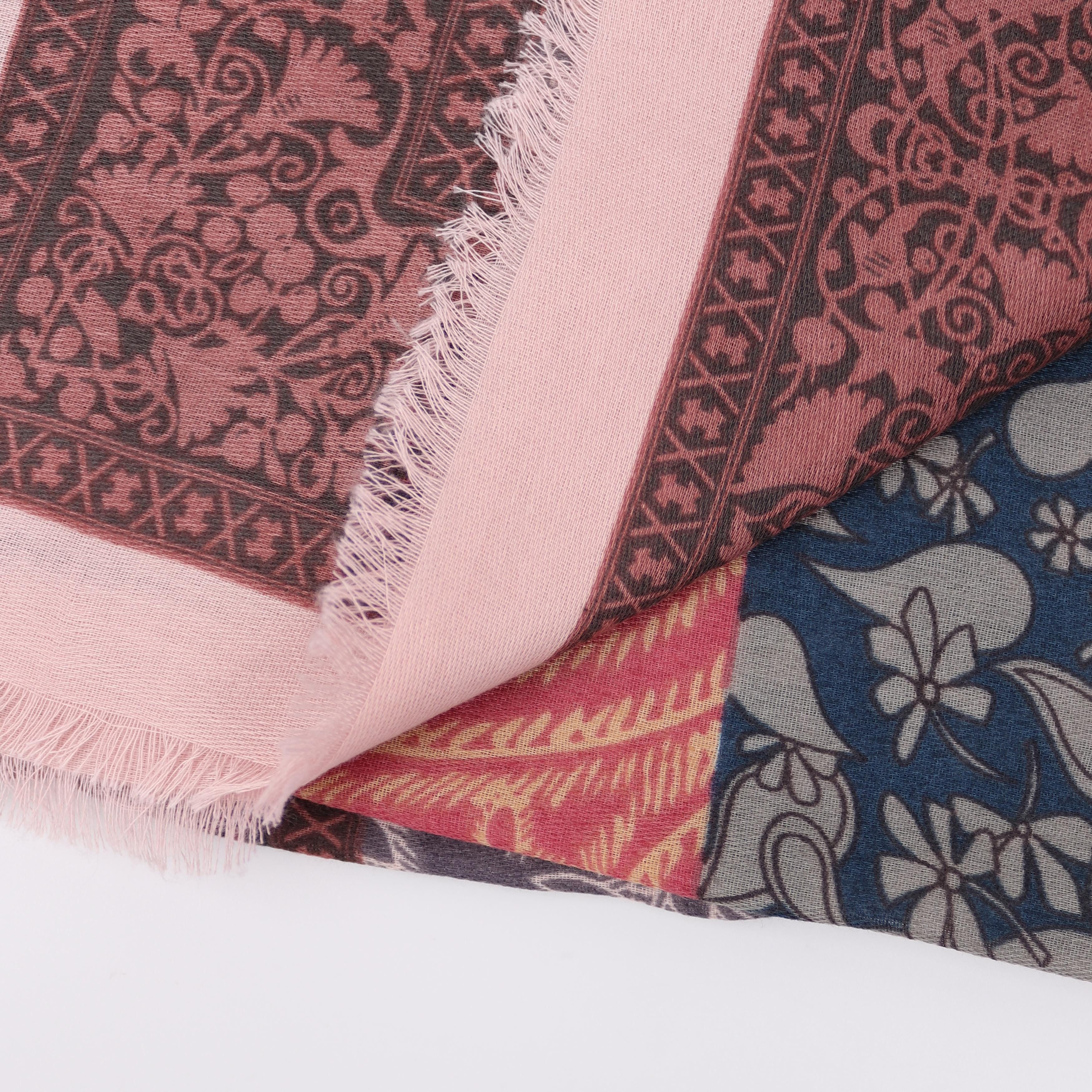 MIRROSI Modeschal Weich XXL ca.85x180cm Schal Bohemian Style, (Kollektion Herbst/Winter 2025), Damen Halstuch ideal für Herbst und Winter oder Ganzesjahr – Bild 3 von 5
