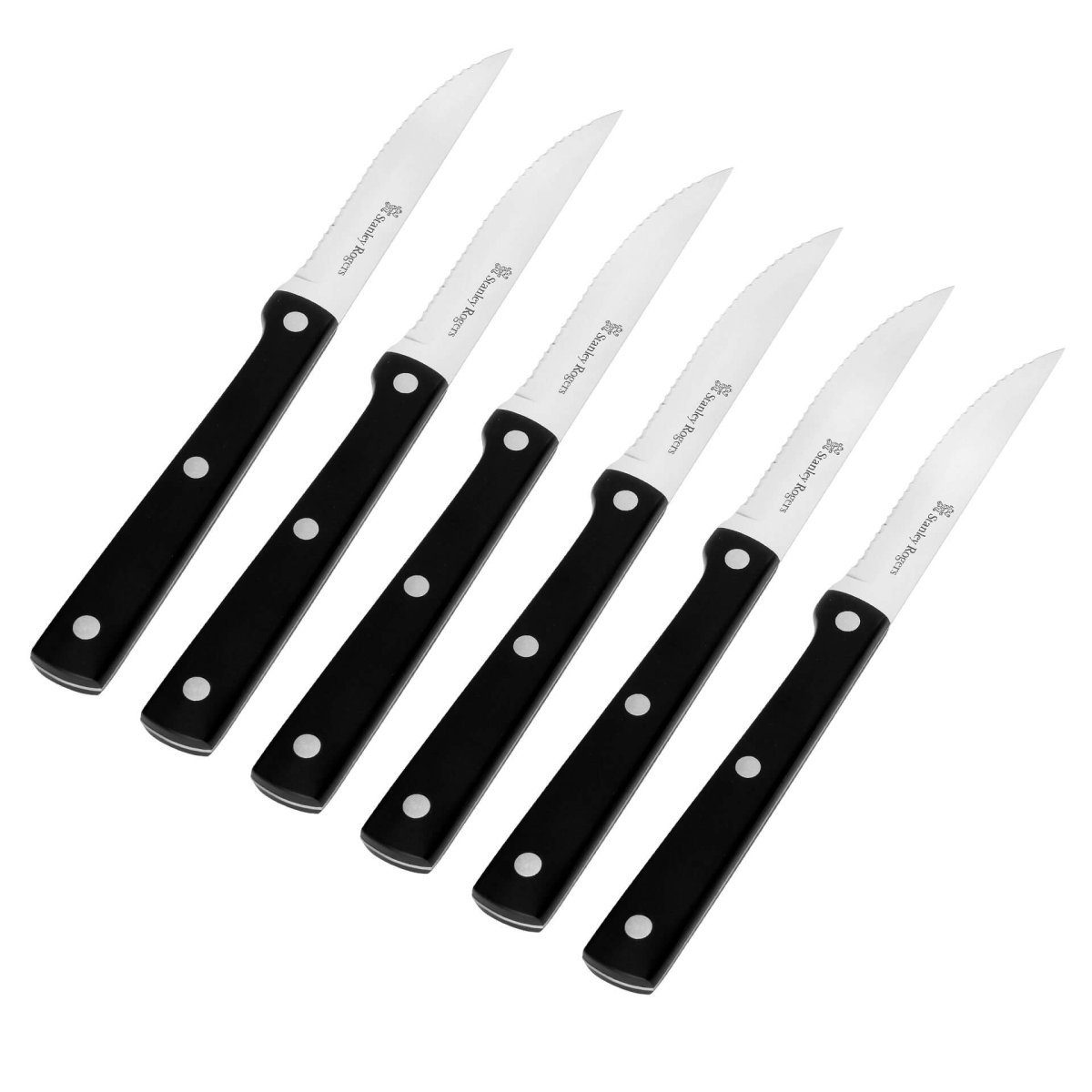 Stanley Rogers Steakmesser Bistro Steakmesser -Set, 6-teilig