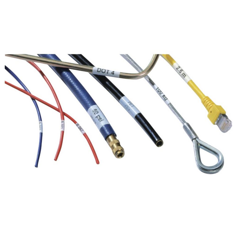 Thumbnail - HellermannTyton Etiketten HellermannTyton 598-14027 HSMB-C2-1402-RD Kabel-Etikett Helasign 19.05