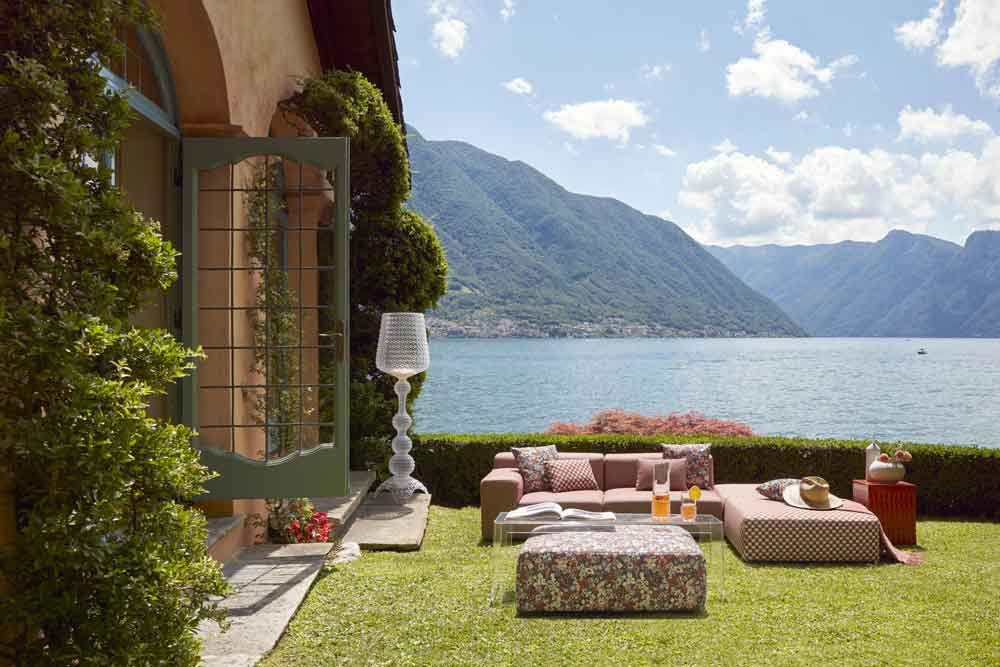 Kartell Gartenlounge-Hocker