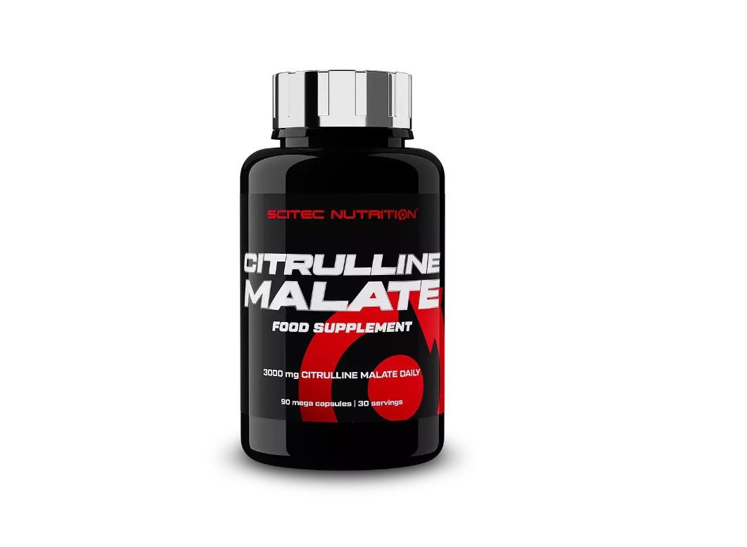 Scitec Nutrition Scitec Citrulline Malate 90 Kapsel Kapsel, 90 er kein Set à 90 St., 220 g, 3.000 mg Citrullin-Malat pro Portion; Kapselformat – ohne Anmischen