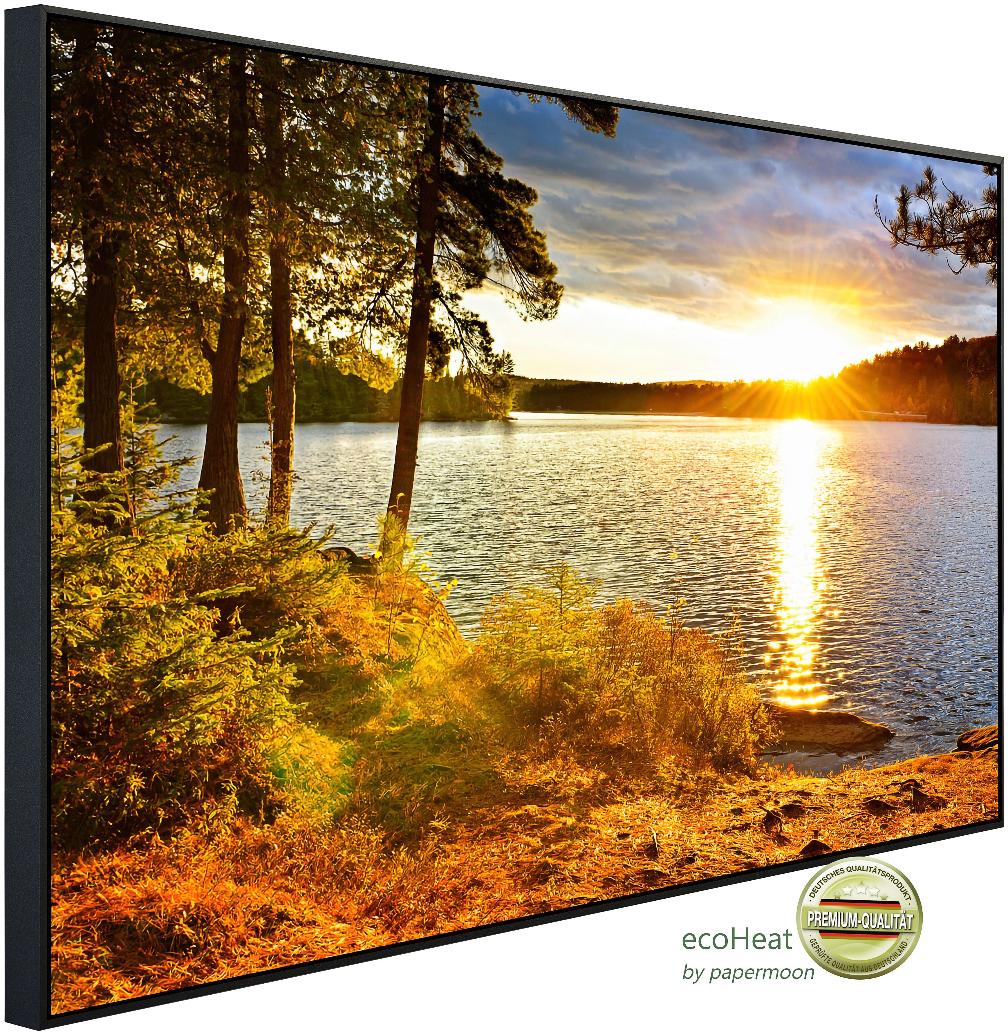 Papermoon Infrarotheizung Algonquin Park See, sehr angenehme Strahlungswärme