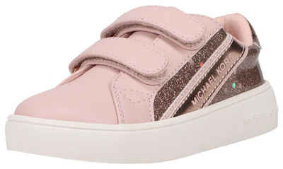 MICHAEL KORS KIDS Klettschuh MK BALLET JEM SLADE Sneaker mit Glitzer Details, Freizeitschuh, Halbschuh, Schnürschuh