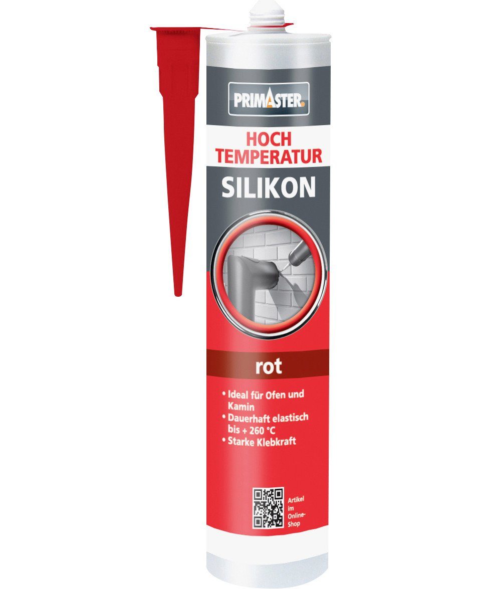 Primaster Silikon Primaster Hochtemperatur Silikon rot 300 ml