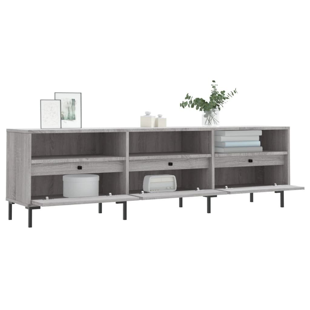 cm Sonoma 150x30x44,5 Holzwerkstoff TV-Schrank furnicato Grau