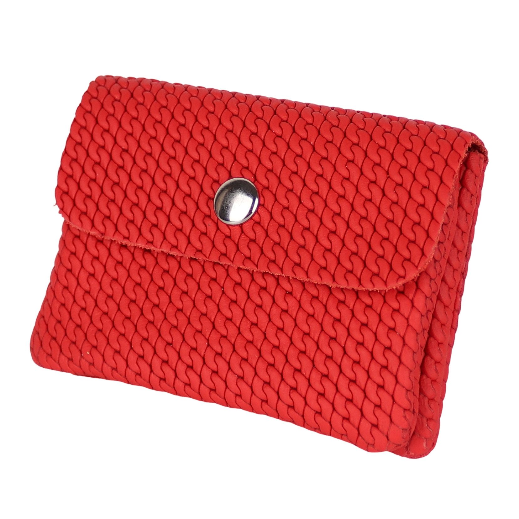 MIRROSI Mini Geldbörse Kleines Mittelgroßes Portemonnaie MADE IN ITALY Echtleder (ca.11x8x2cm BXGXT), viele tolle Trendfarben zur Auswahl, leicht