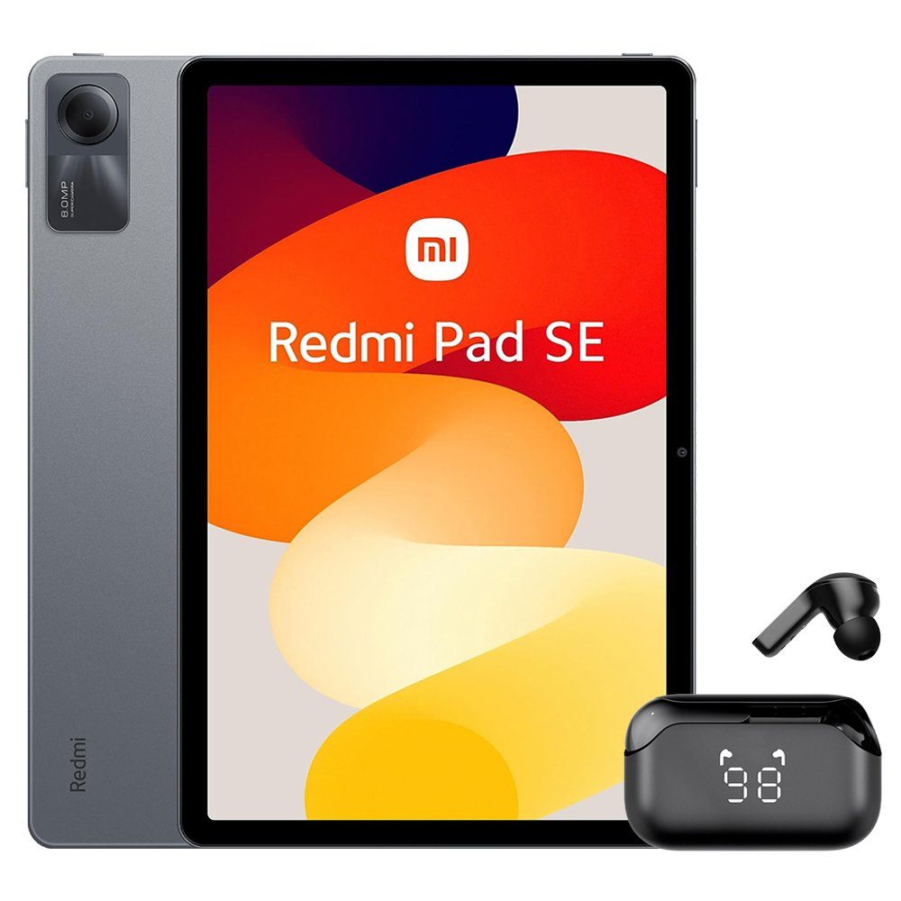 Xiaomi Redmi Pad SE 8GB+256GB & Bluetooth Kopfhörer Tablet (11", 256 GB) Gray | alle Tablets