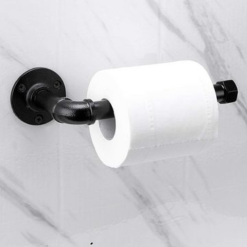 BlauCoastal Handtuchhalter 3-teiliges Handtuchhalte Badezimmer-Zubehör-Set, Für Küche,Bad,Schwarz