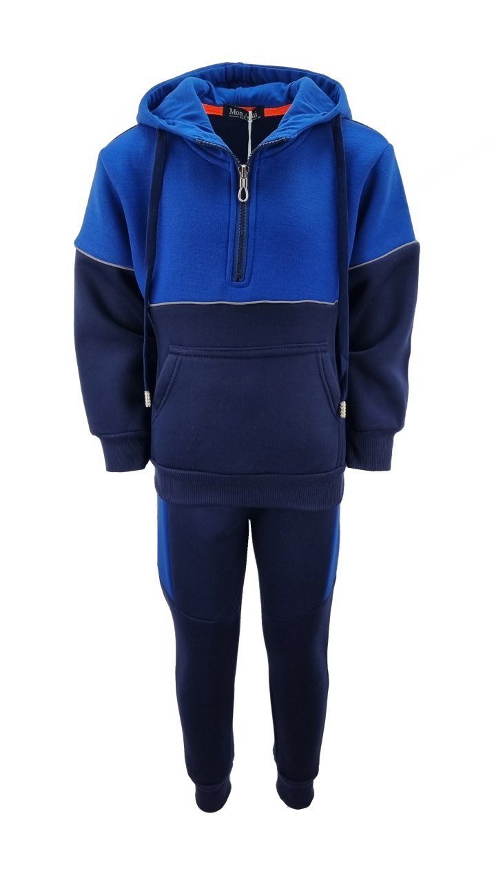 Aislor Jungen Sportanzug Set - Kapuzen Hoodie Mit Hose Für Schule & Freizeit