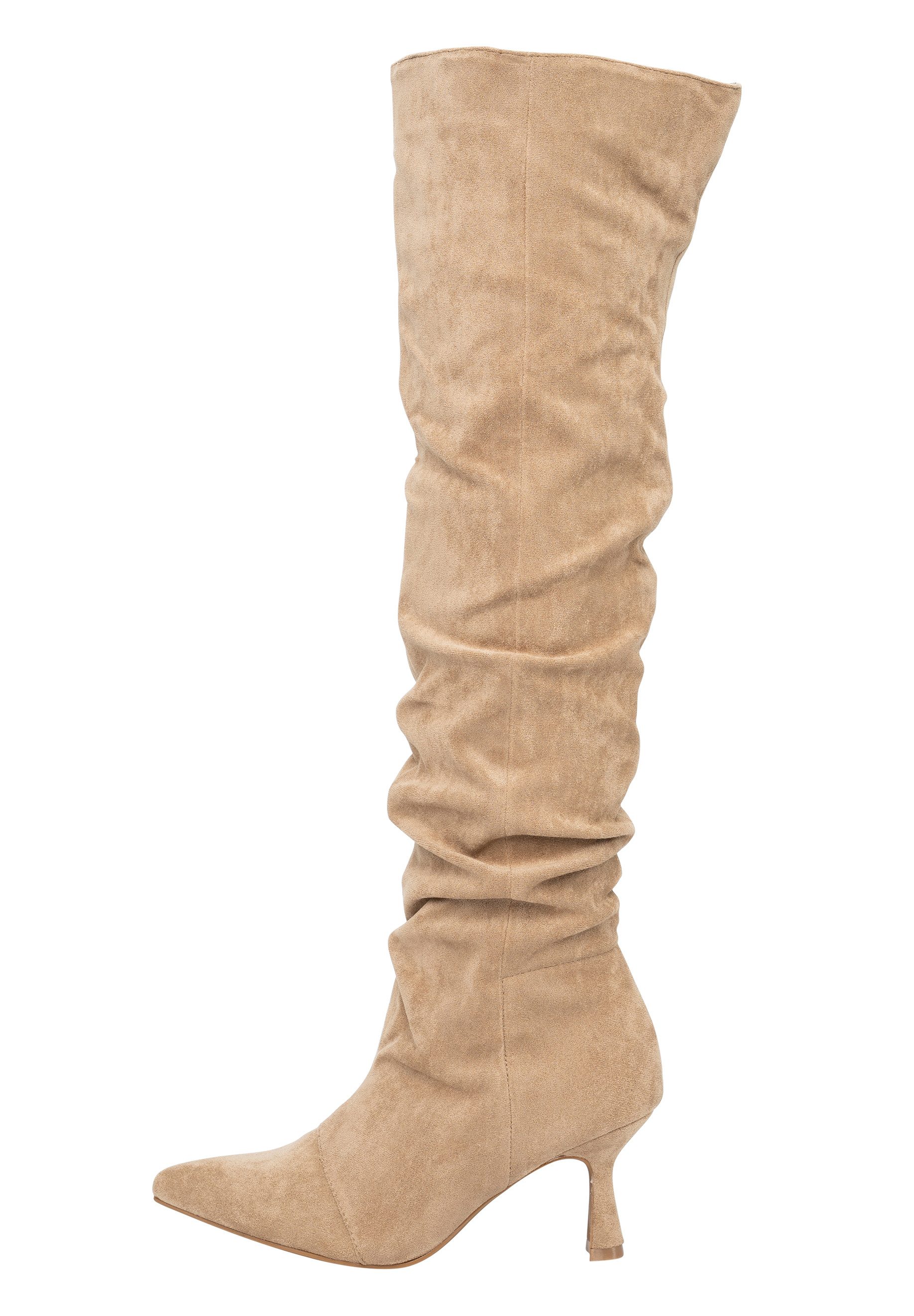 Salinyang Stiefel Overkneestiefel
