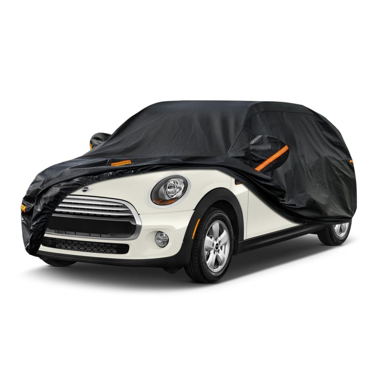 LuxusKollektion Autoplane Autoabdeckung Passend für Mini Cooper 5 türer(2014-2025) Schwarz