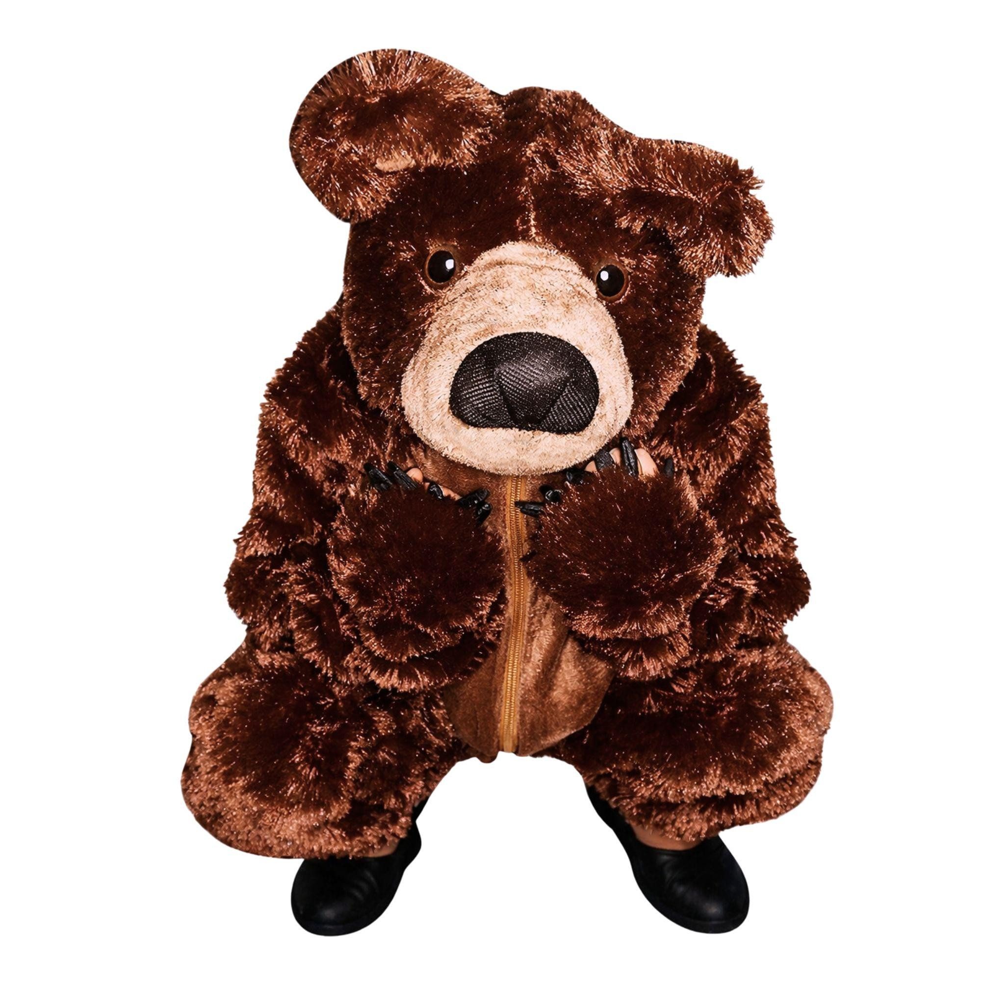 Ikumaal Kostüm Braunbär Kostüm F67 Kinder Gr. 116-122 Fasching Karneval Fastnacht